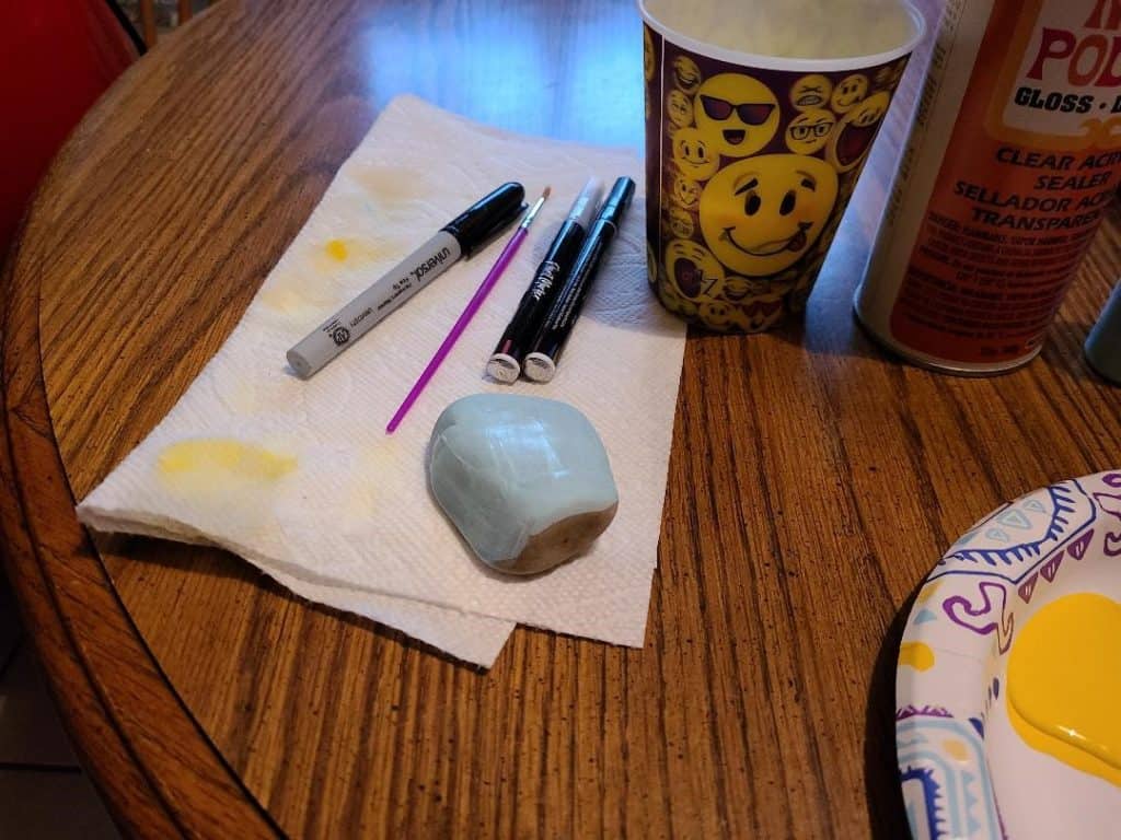 Bee Rock Painting