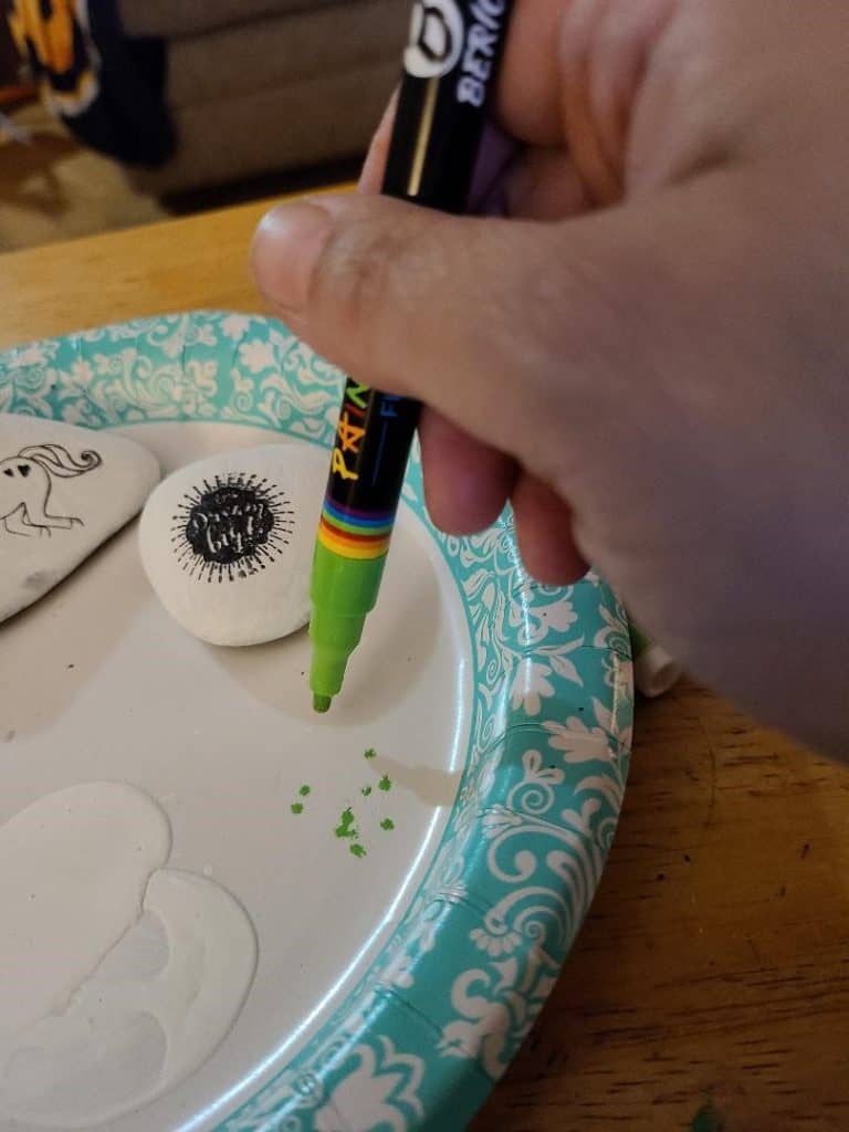 Prepping Painting Pens