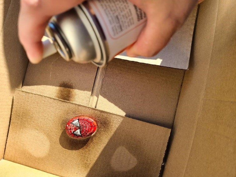 Spider Man Rock Sealing 