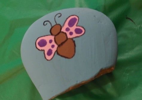 Butterfly Rock Painting for Beginners - BF8