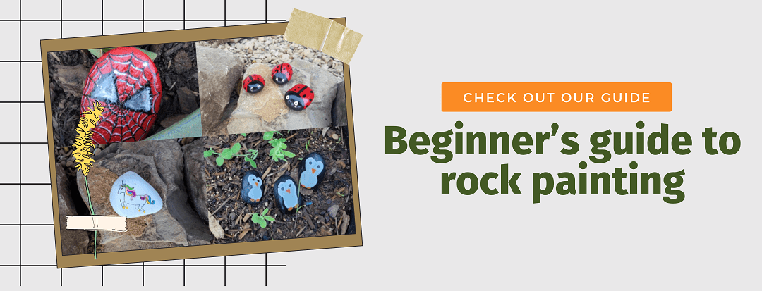 Check out our Guide to Rock Painting A Beginners Guide to Rock Painting
