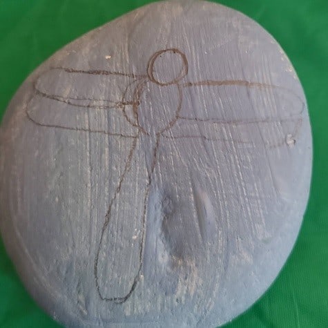 Dragonfly Painted Rock 6