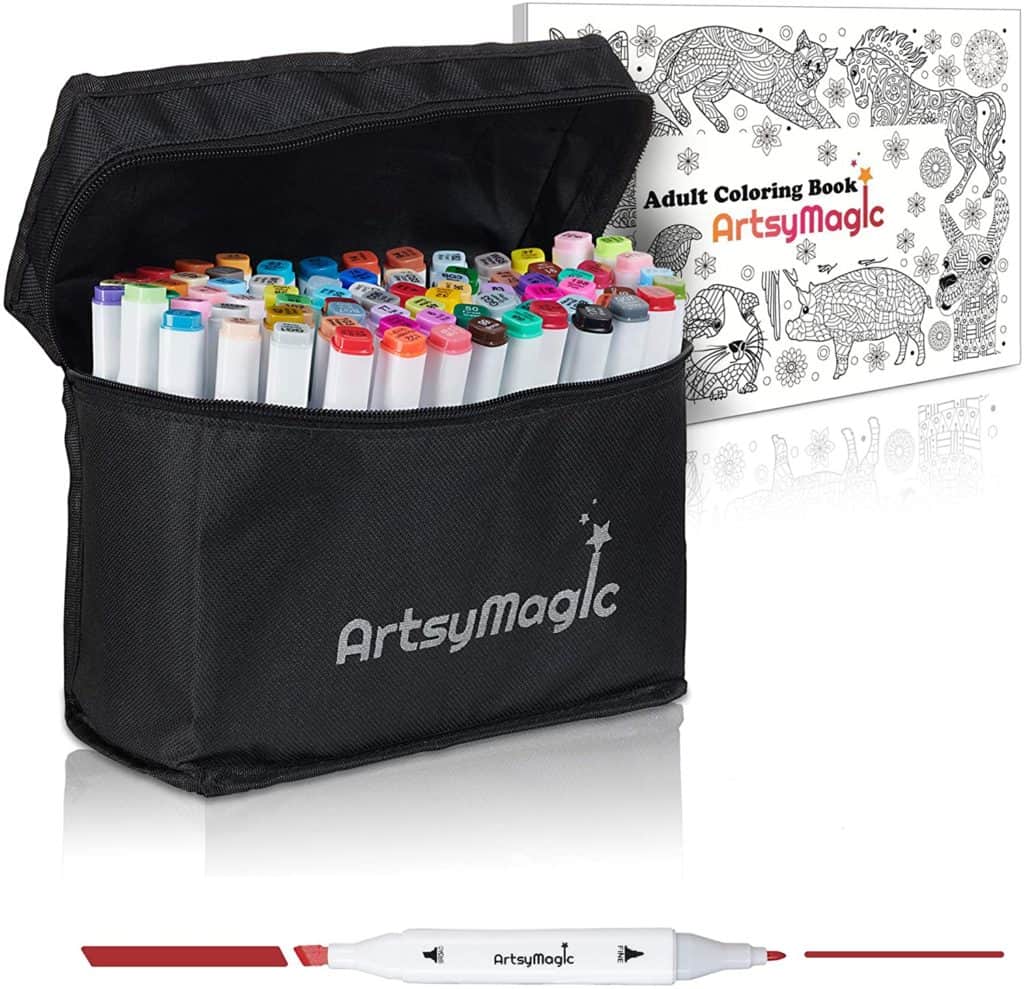 ArtsyMagic Art Markers for Rock Painting