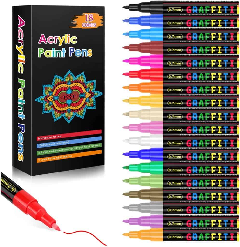 Emooqi Paint Pens for Rock Painting