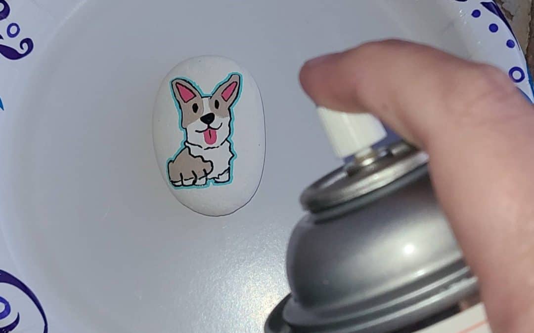 How to Create a Dog Painted Rock – My Cute Corgi