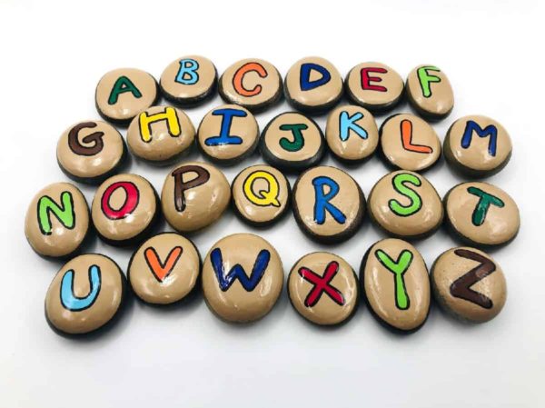 Alphabet Story Stones by Alleluia Rocks