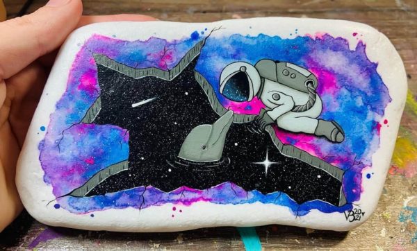 Another little space dude by Crafty Owl Mama