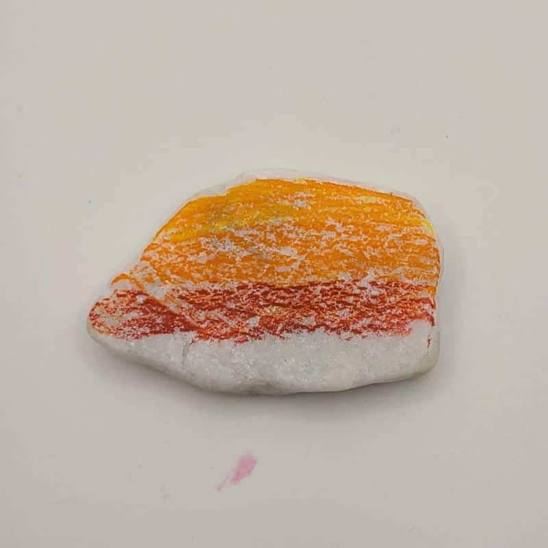 Easter Painted Rocks - Cross 1