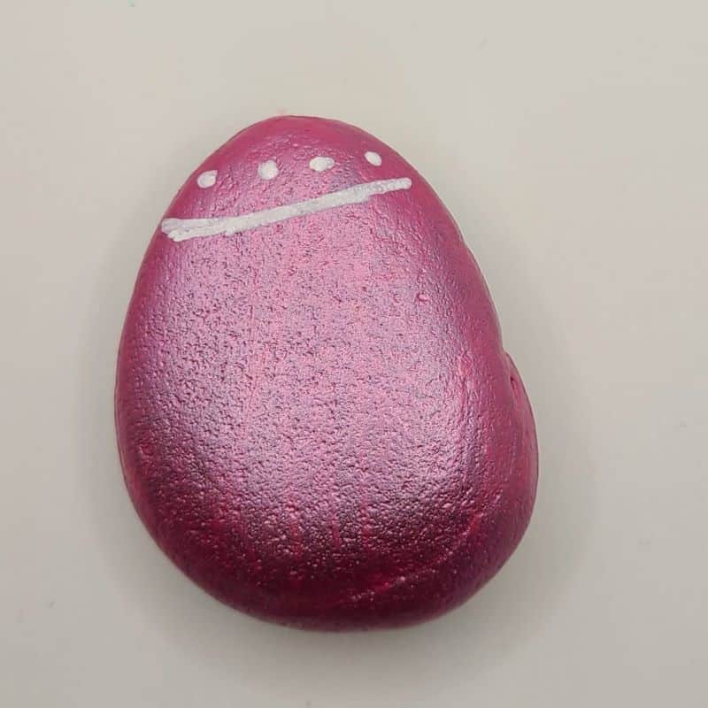 Easter Painted Rocks - Egg 1