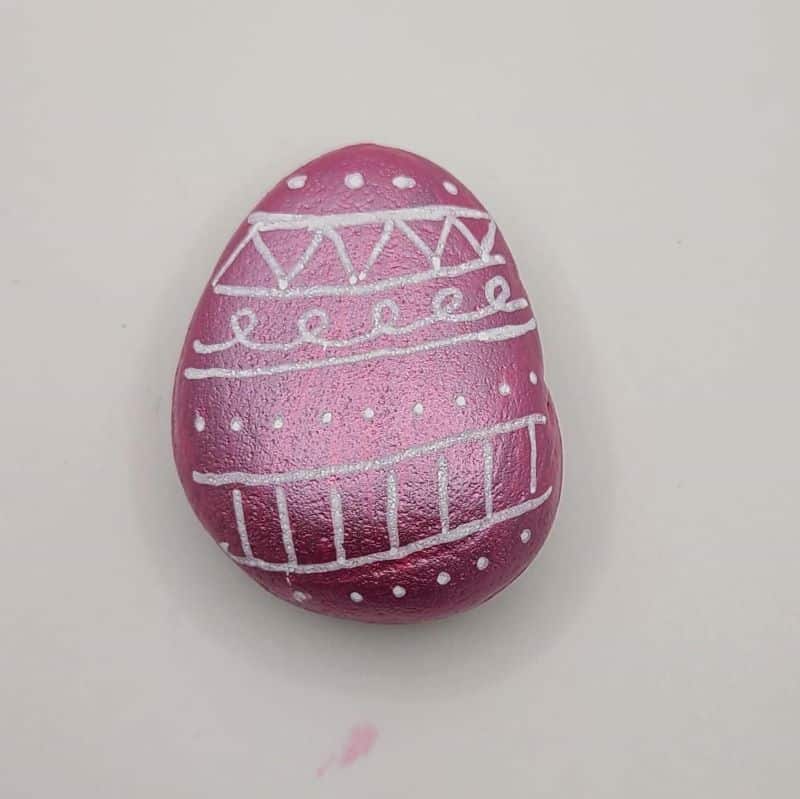 Easter Painted Rocks - Egg Final