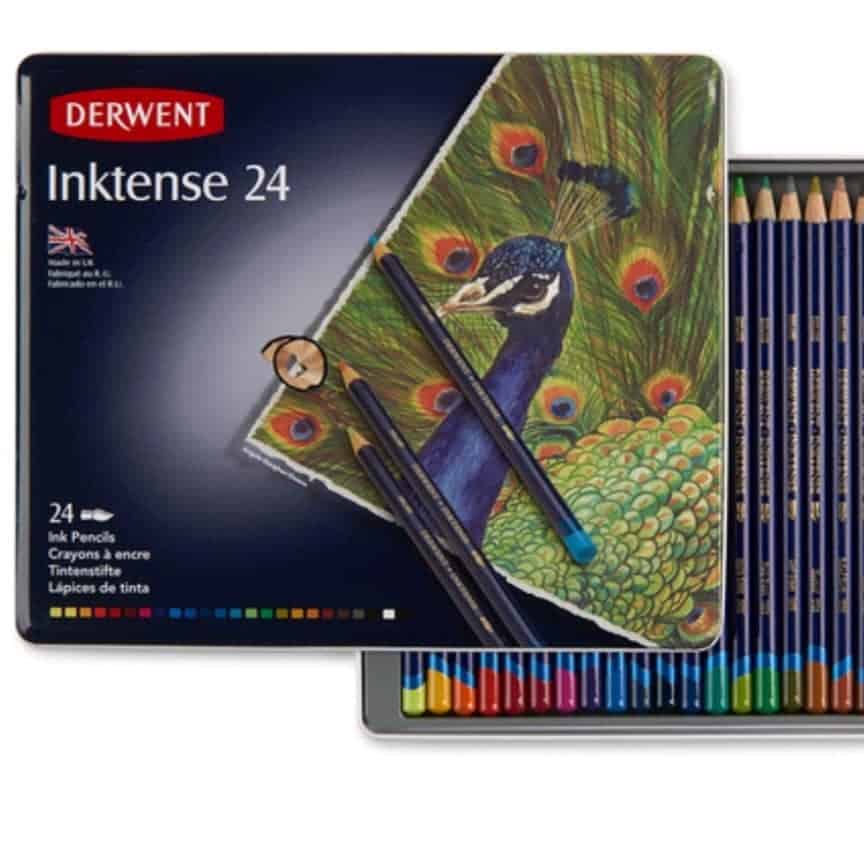 Inktense pencils