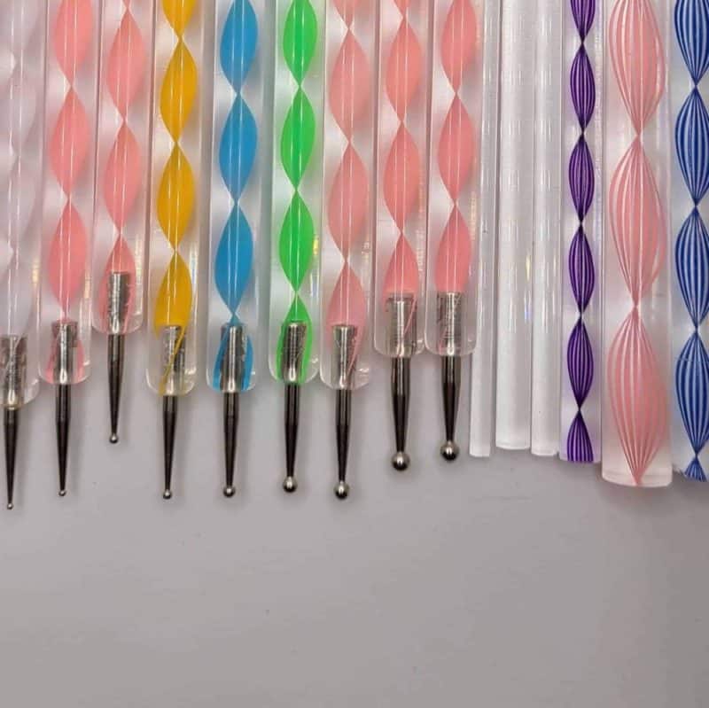 Mandala Painted Rocks - Dotting Tools