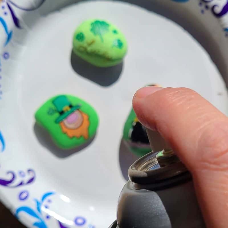 St Patrick's Day Painted Rocks - Sealing Rocks