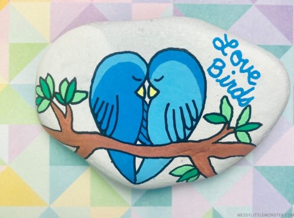 The Lovebirds by Messy Little Monster