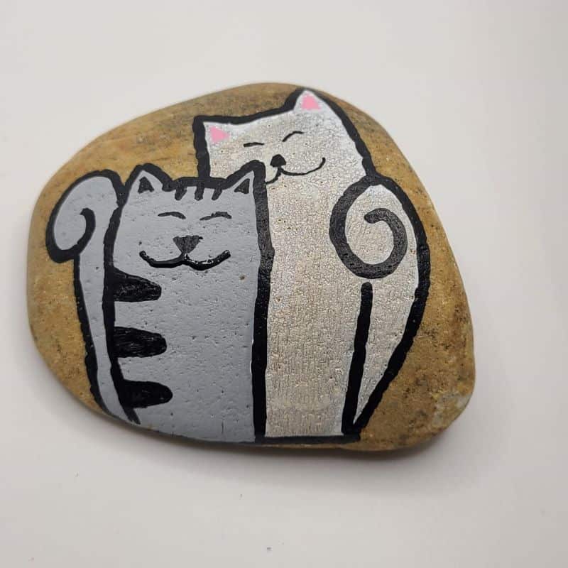 cat painted rocks 1 final