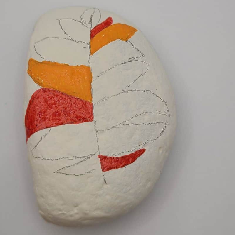 colorful painted rocks design 1c