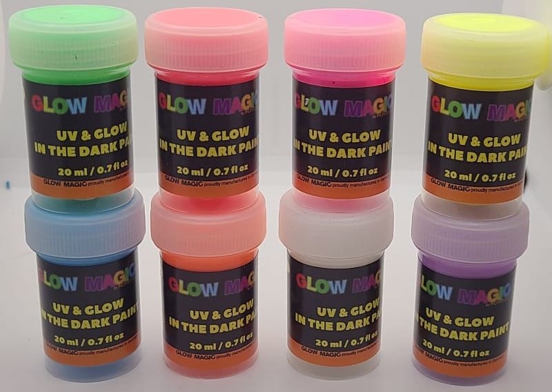 Glow in the Dark Painted Rocks – Luminous Fun