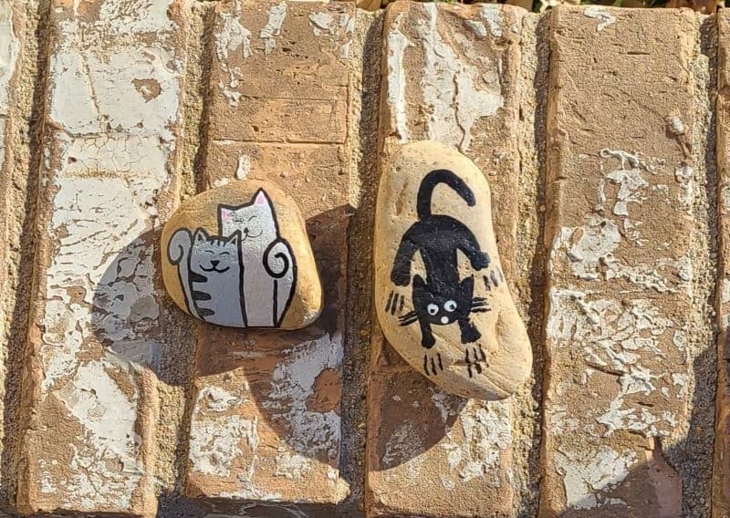 Cat Painted Rocks – How to Paint a Purrfect Kitty