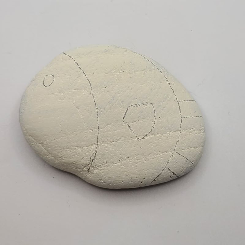 fish rock painting image 2a