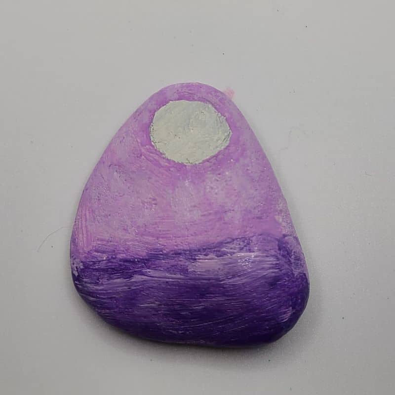 whale painted rocks design 1a