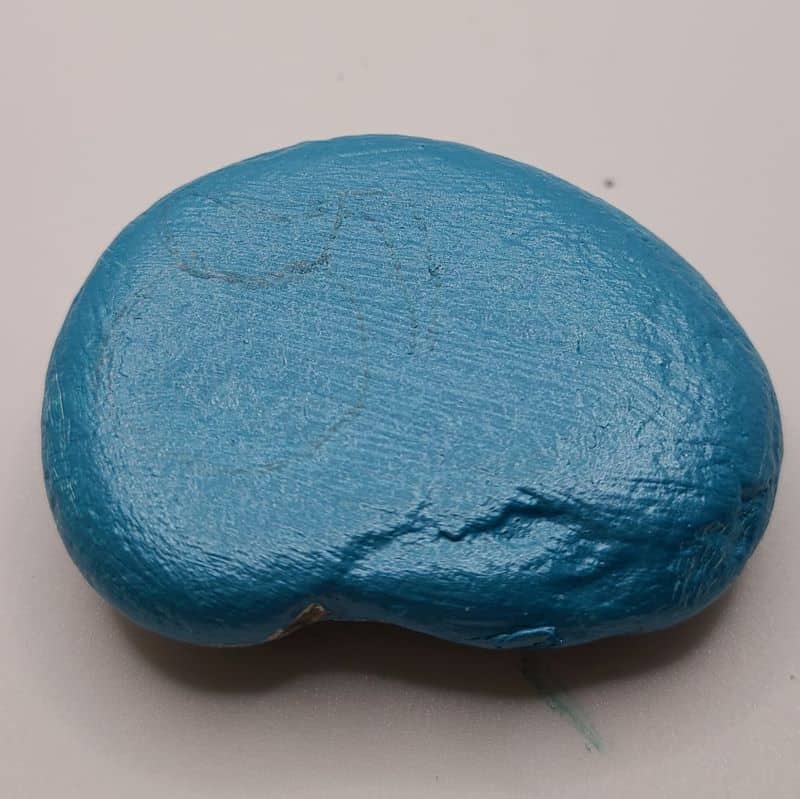coffee painted rocks design 3a