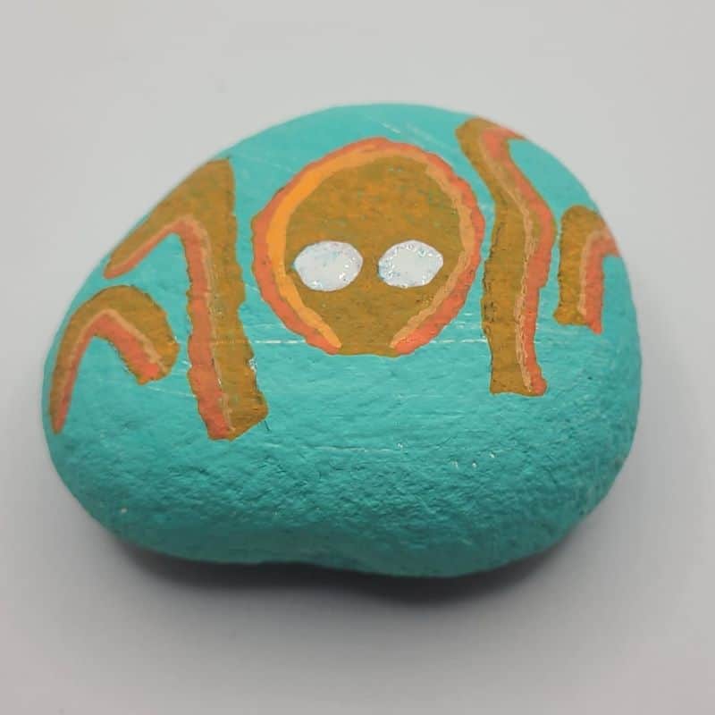 octopus painted rocks design 3b