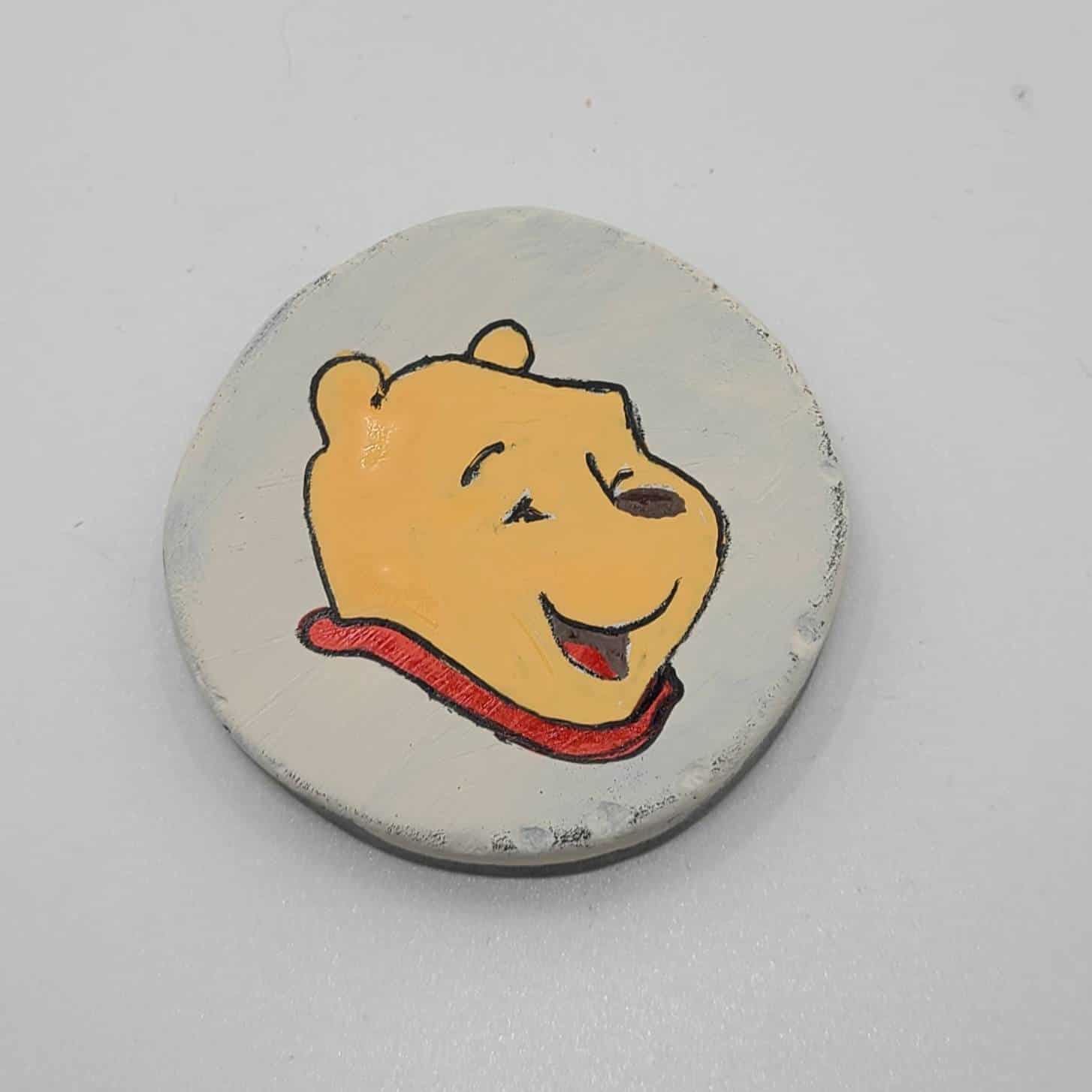 winnie the pooh painted rocks - painting winnie