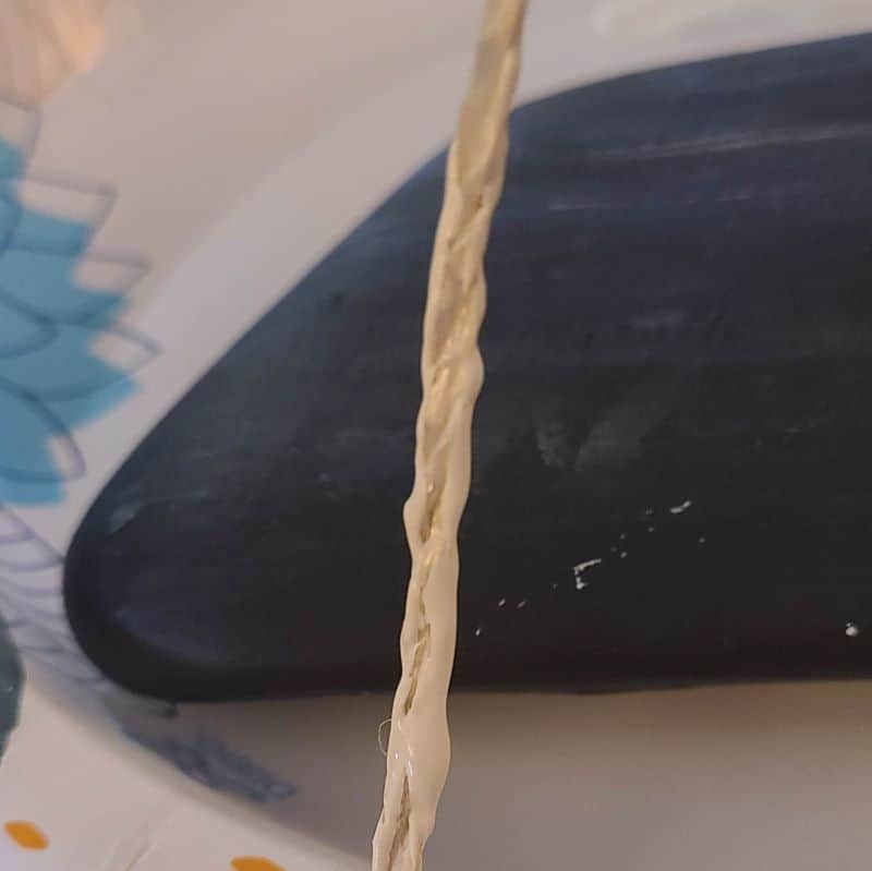 String Painting Technique Coated String