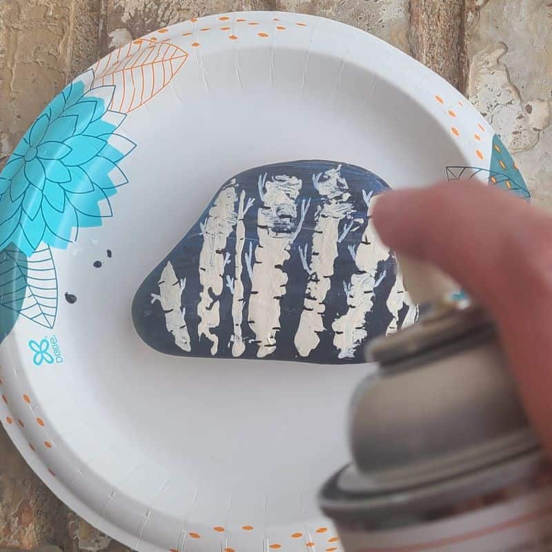 String Painting Technique Sealing Rock